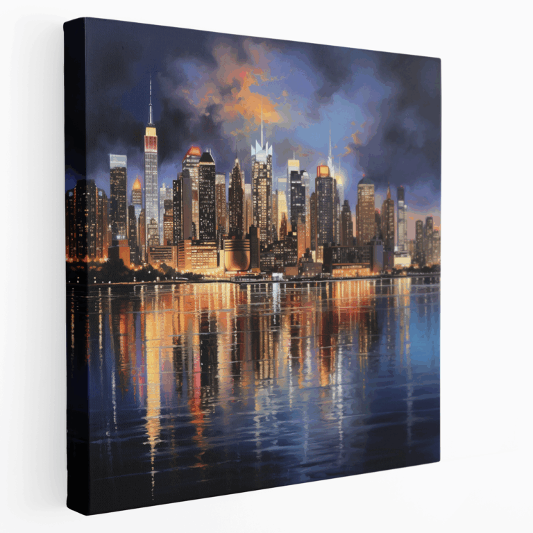Leinwandbild Skyline von Manhattan