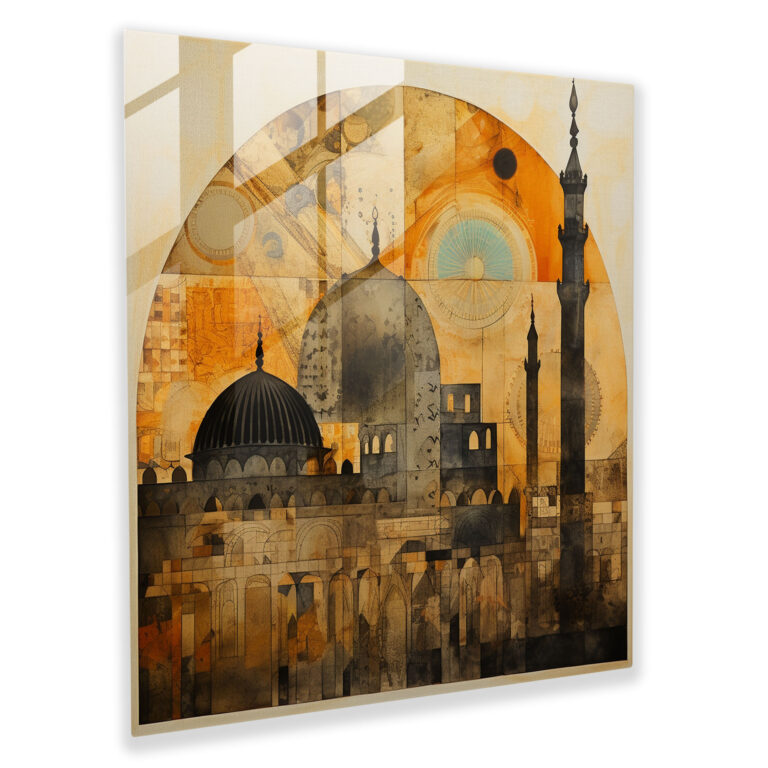 Glasbild Osmanisches Reich - Osmanisches Reich Wohn-Deko Glas-Kunst Glasbild