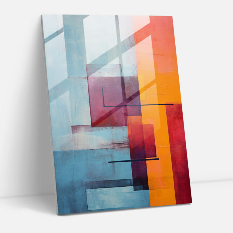 Oppenheimer Glasbild - Oppenheimer Glas Wandkunst Innere Turbulenzen Abstrakt
