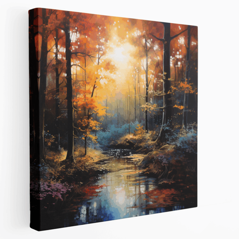 Herbstliche Freude Leinwandbild