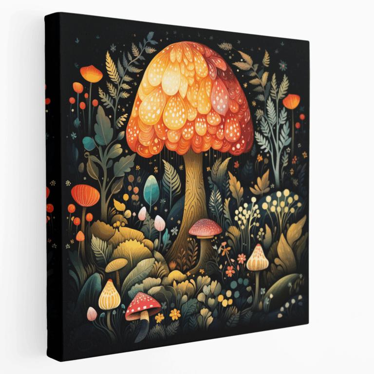 Verzauberter Wald Leinwandbild