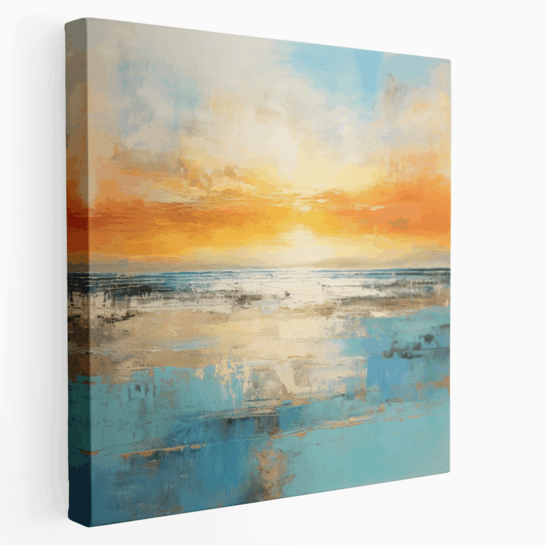 Leinwandbild Sanfter Sonnenaufgang