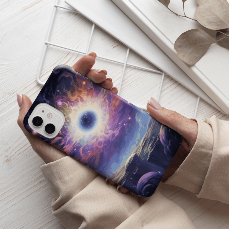 Galaktisches Cosmog iPhone 14 Handyhülle