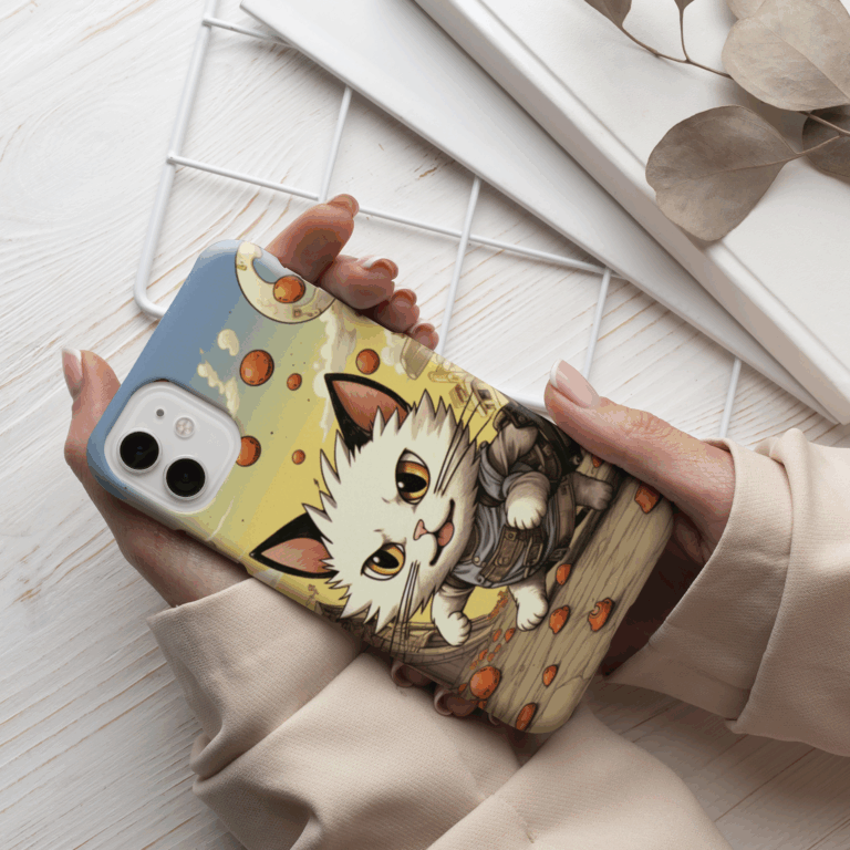Meowth Mischief iPhone 14 Handyhülle