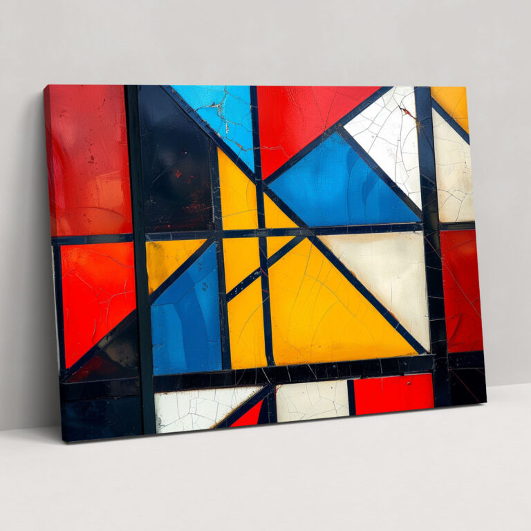 Pablo Picasso Stil Leinwandbild - Pablo Picasso Pablo Picasso Stil Leinwandbild Kräftige Farben