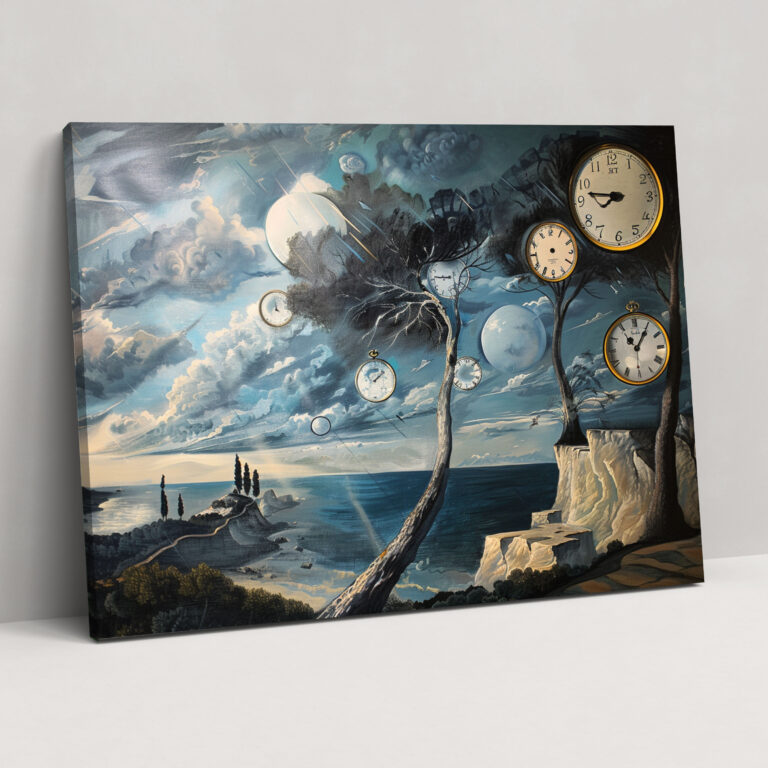 Pablo Picasso Leinwandbild - Surrealistische Landschaft - Wandkunst Wanddekoration