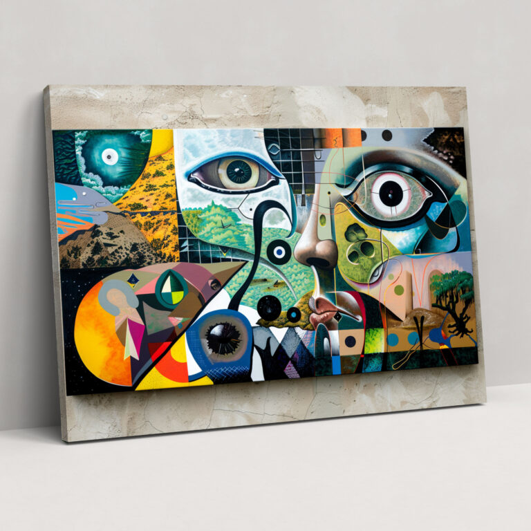 Pablo Picasso Surrealistische Komposition Leinwandbild - Wandkunst