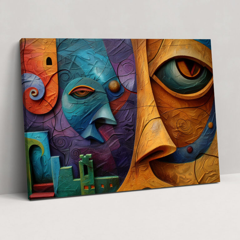 Pablo Picasso Wandkunst - Dekoration für Zuhause auf Leinwand