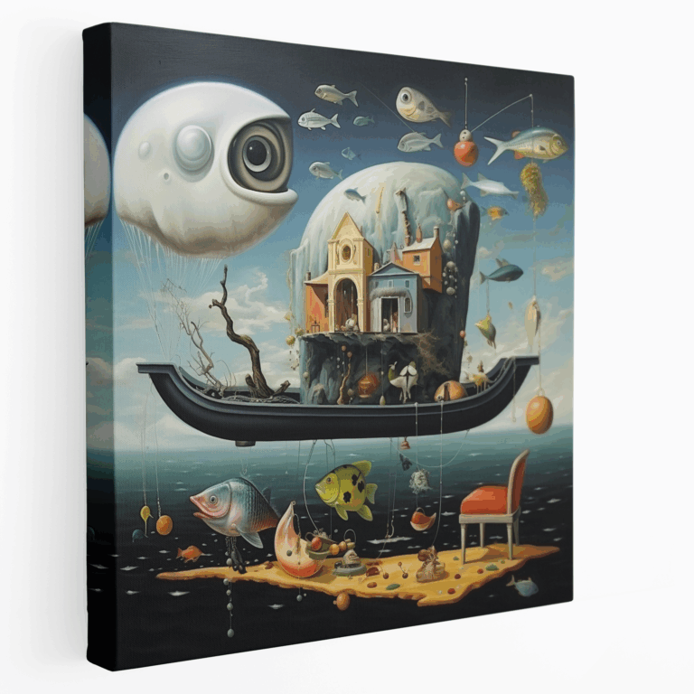 Leinwandbild Traumwelt Oase