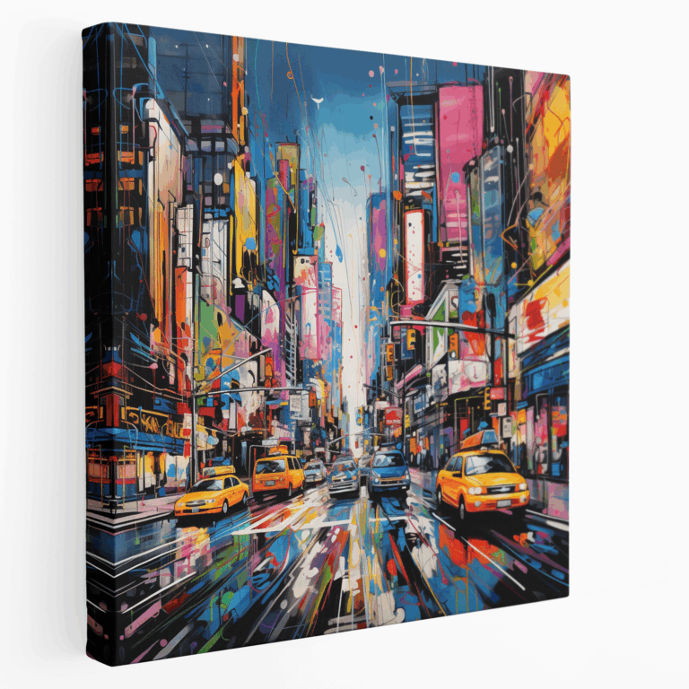Urban Graffiti Leinwandbild