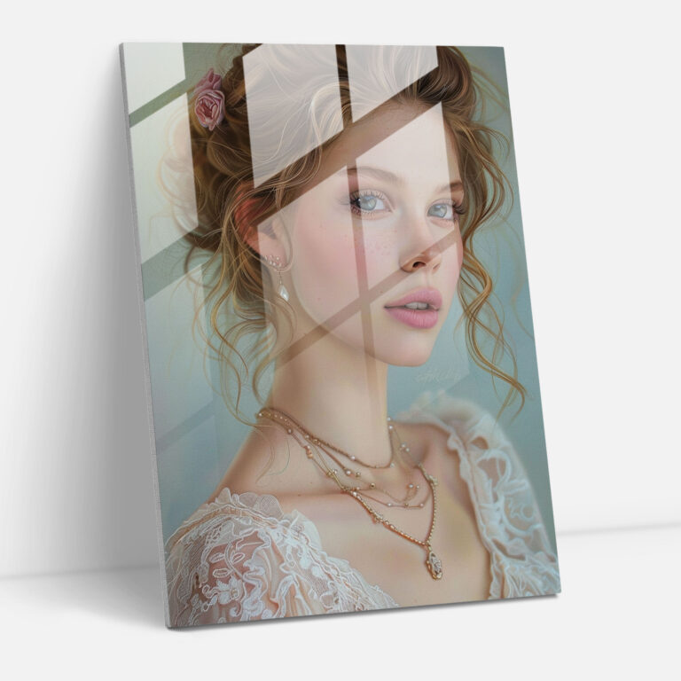 Glasbild Raffaello Sanzio - Kunst aus Glas von Raffaello Sanzio