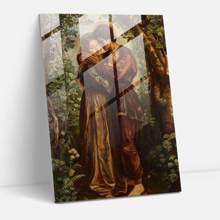 Raffaello Sanzio Glasbild für die moderne Kunst-Ausstattung daheim