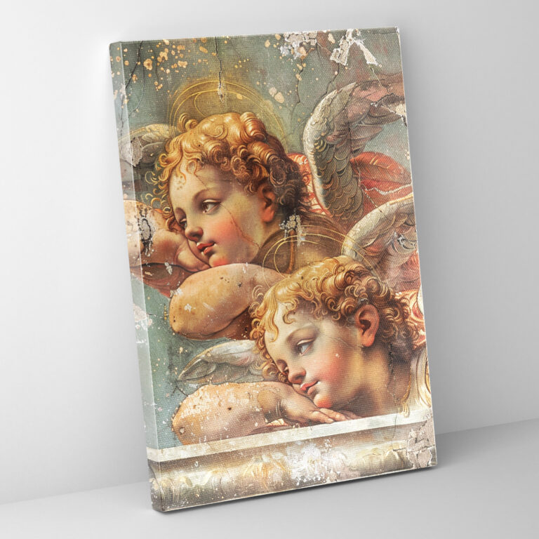 Wandbild Raffaello Sanzio - Leinwandbild Wanddekoration Wohnkultur