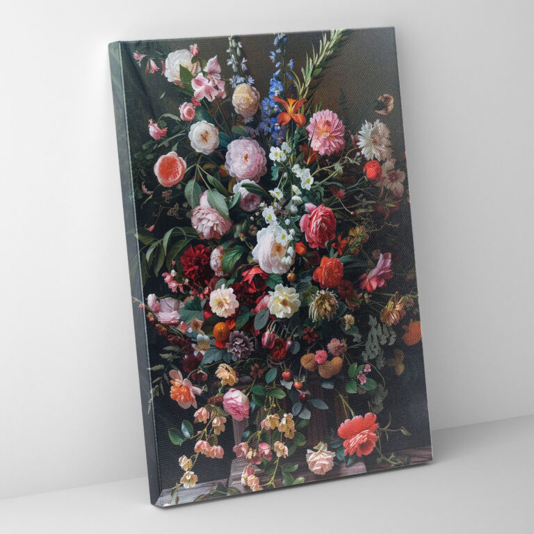 Blumenarrangements Raffaello Sanzio Wandkunst - Leinwandbild Glasbild Raffaello Sanzio Dekoration für Zuhause