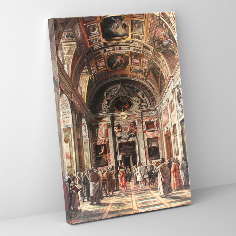 Raffaello Sanzio Leinwandbild - Wandkunst Wanddekoration Leinwand