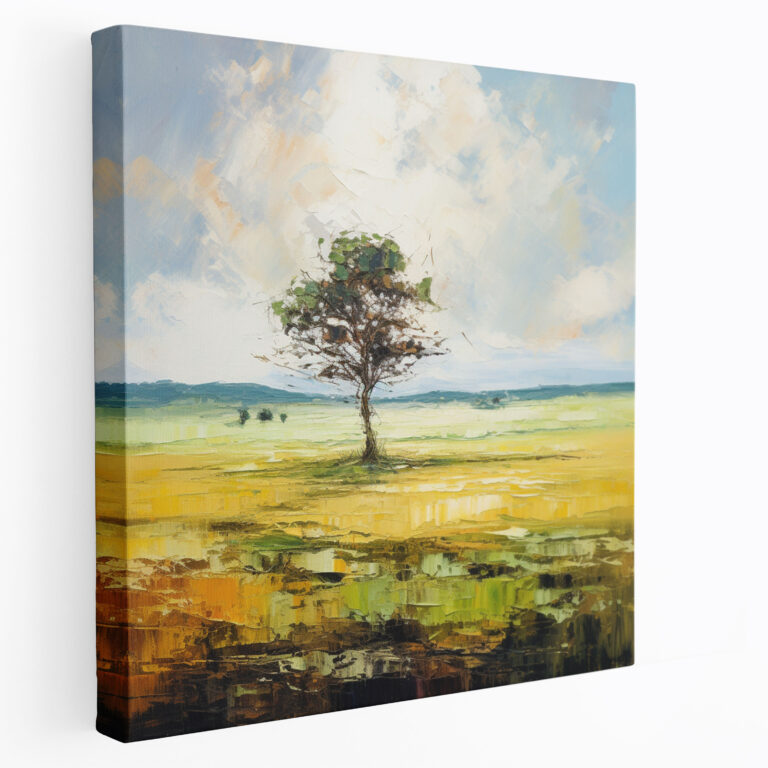 Einsamkeit der Ablehnung Wandkunst - Ablehnung Wanddekoration impressionistisches Gemälde Wohnkultur