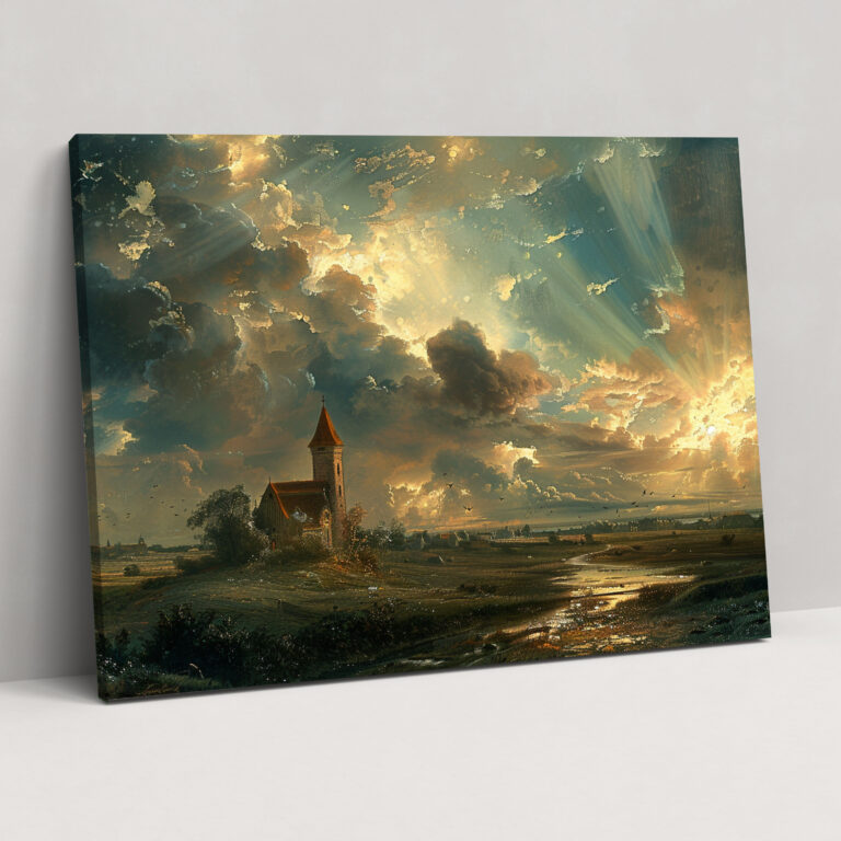 Rembrandt Wanddekoration - Wandkunst Leinwandbild