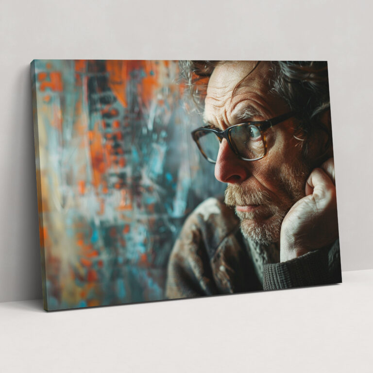 Rembrandt Leinwandbild - Kunstwerk von Rembrandt Leinwand Wandkunst Wanddekoration aus Leinwand