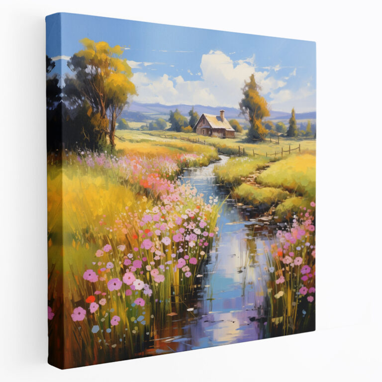Leinwandbild Renaissance - Stille Landschaft