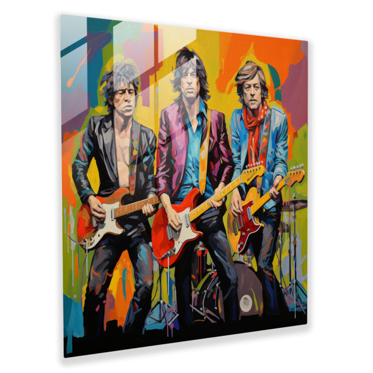 Glasbild Rolling Stones - Rolling Stones Glasbild Rolling Stones Home Decoration