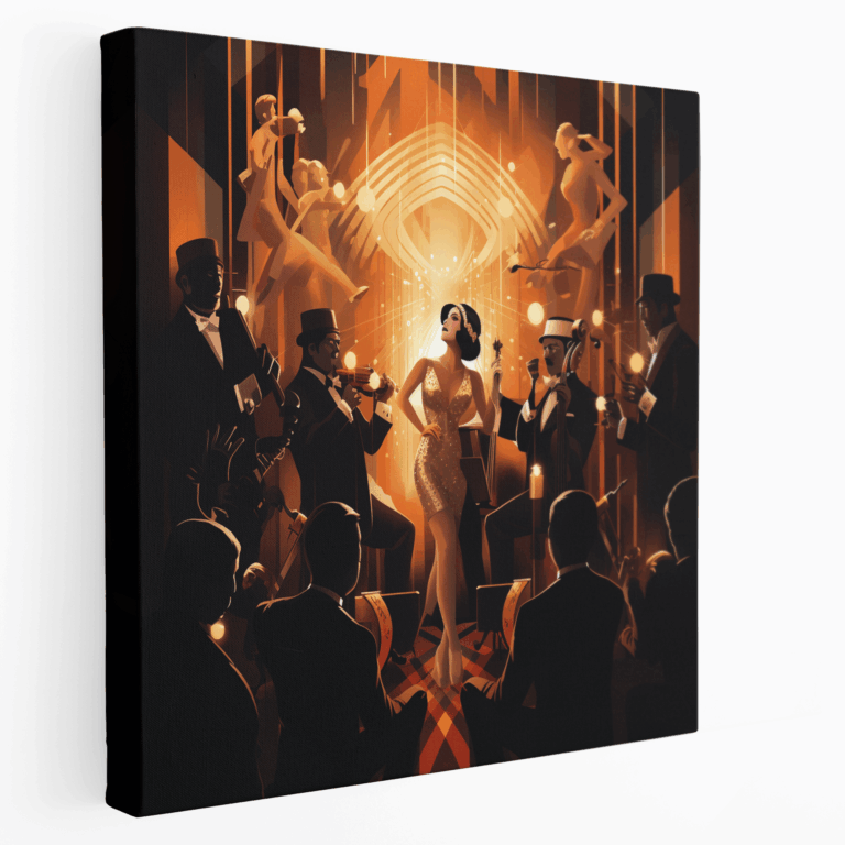 Leinwandbild Roaring 20s Jazz Club