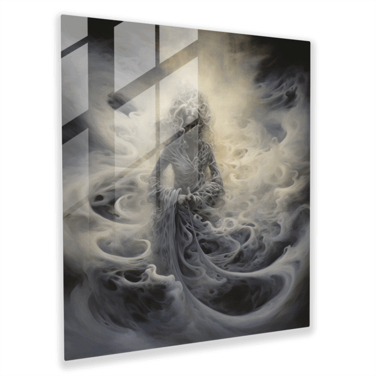 Mystisches Rauchglas Wandbild