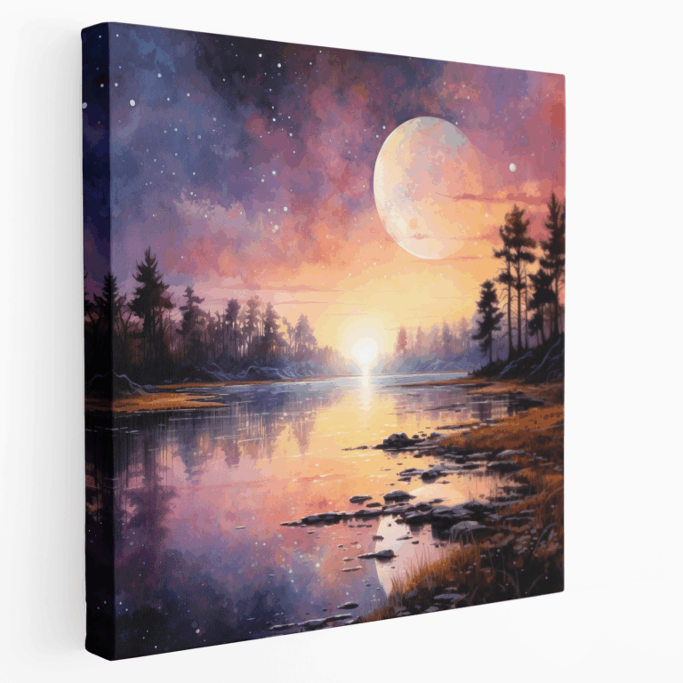 Himmlische Gelassenheit Leinwandbild