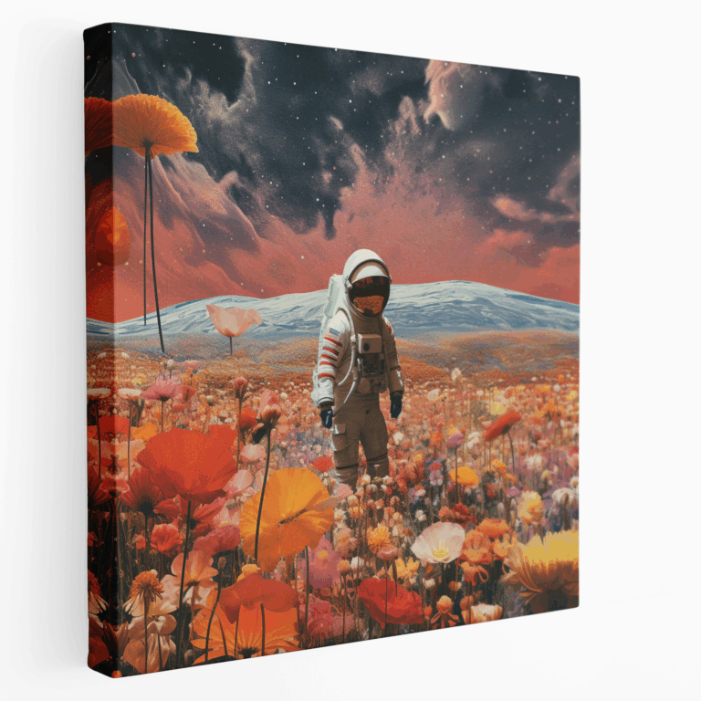 Kosmische Reverie Leinwandbild