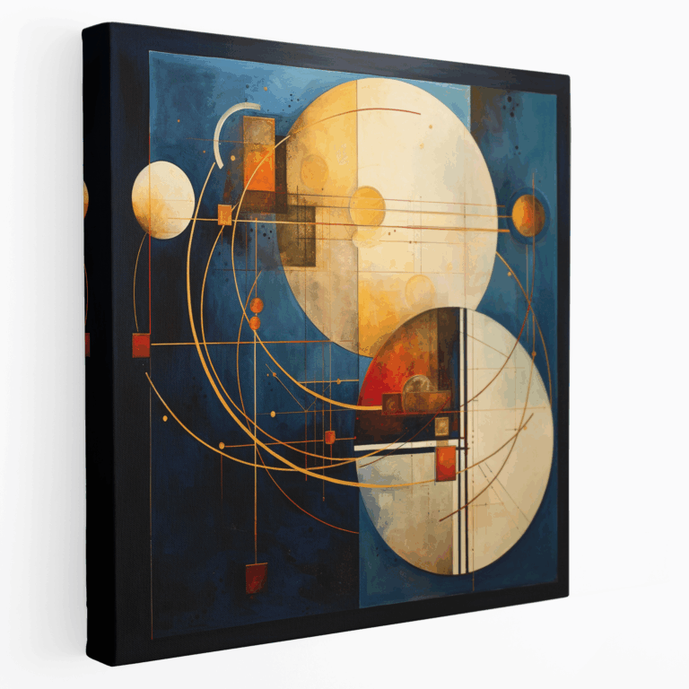 Interstellare Symphonie Leinwandbild