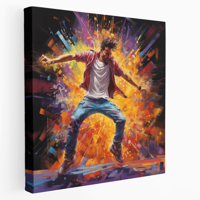 Leinwandbild Street Dance Fieber