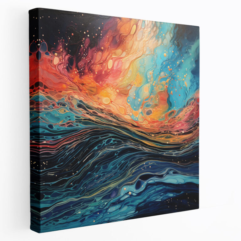 Sturm Leinwandbild - Zuhause Dekoration Wandkunst