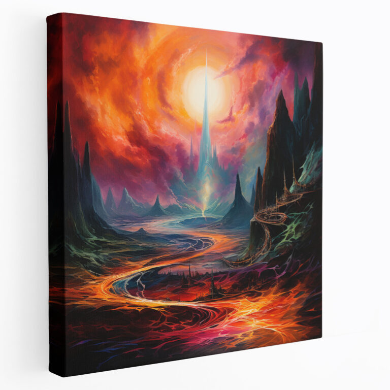 Leinwandbild Herr der Ringe - Reise durch Mittelerde - Herr der Ringe Leinwandbild Reise durch Mittelerde Leinwand-Wandkunst