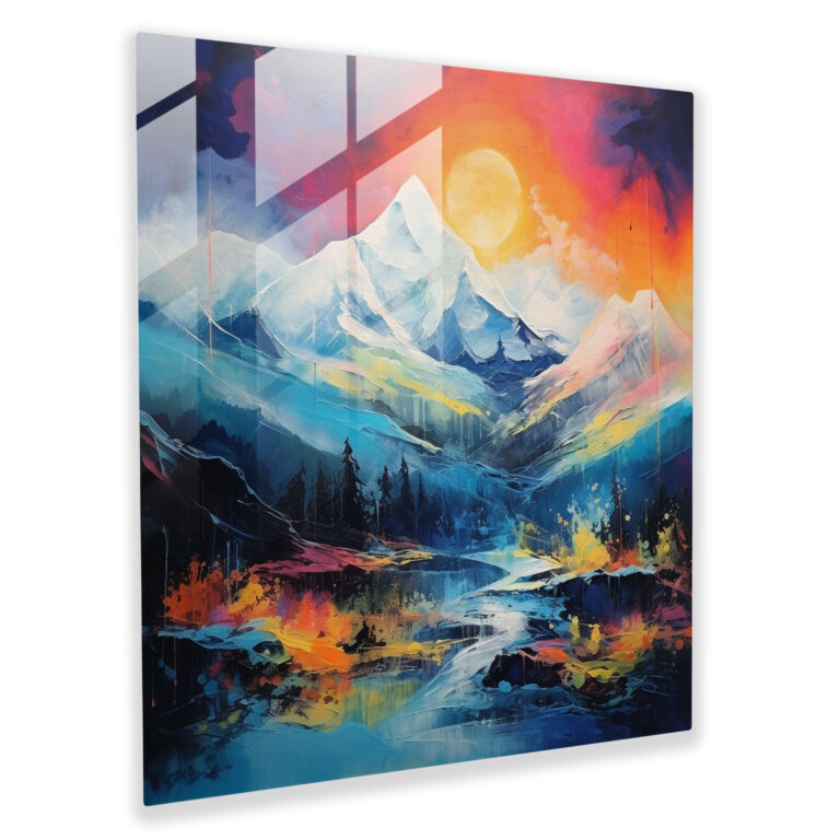 Die Schönsten Landschaften Der Welt Glasbild - Zuhause Dekoration Glas Wandkunst Die Schönsten Landschaften Der Welt