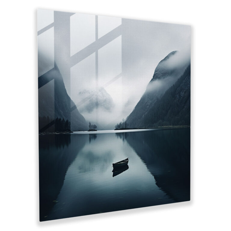 Die Schönsten Landschaften Der Welt - Majestätische Berge Glasbild - Zuhause Dekoration Moderne Kunst Majestätische Berge