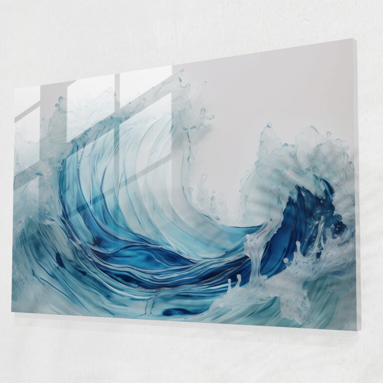 Glasbild Titanic - Titanic Wohn-Dekoration Glas Kunst Eisberg