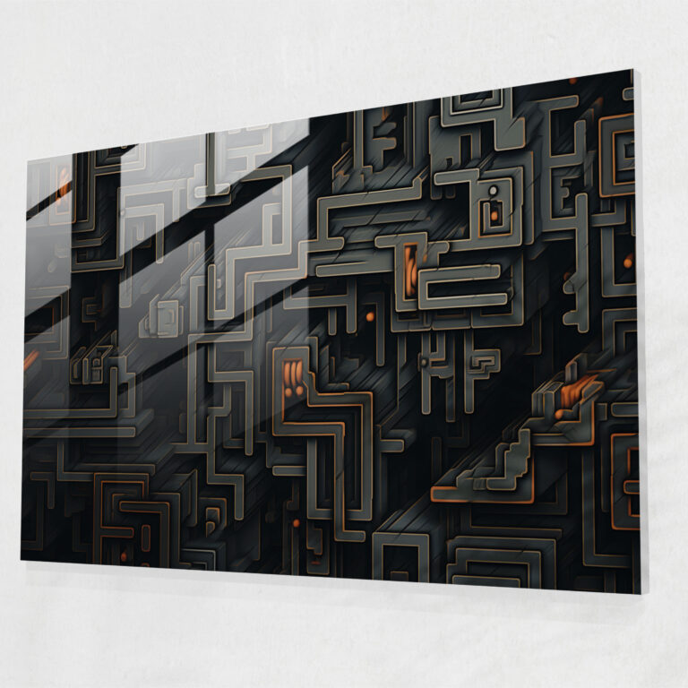 Glasbild Reise - Wanddekoration Glasbild Entdeckung