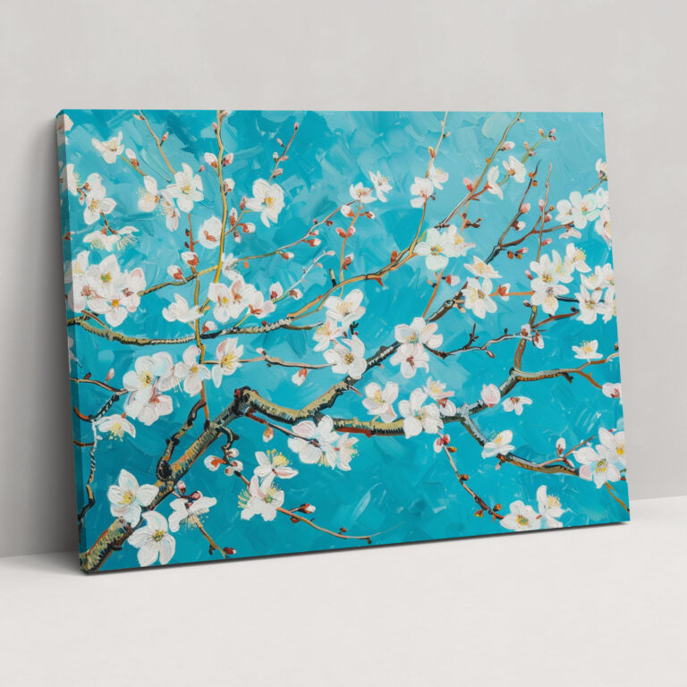 Vincent Van Gogh Mandelblüten Leinwandbild - Wandkunst Wanddekoration