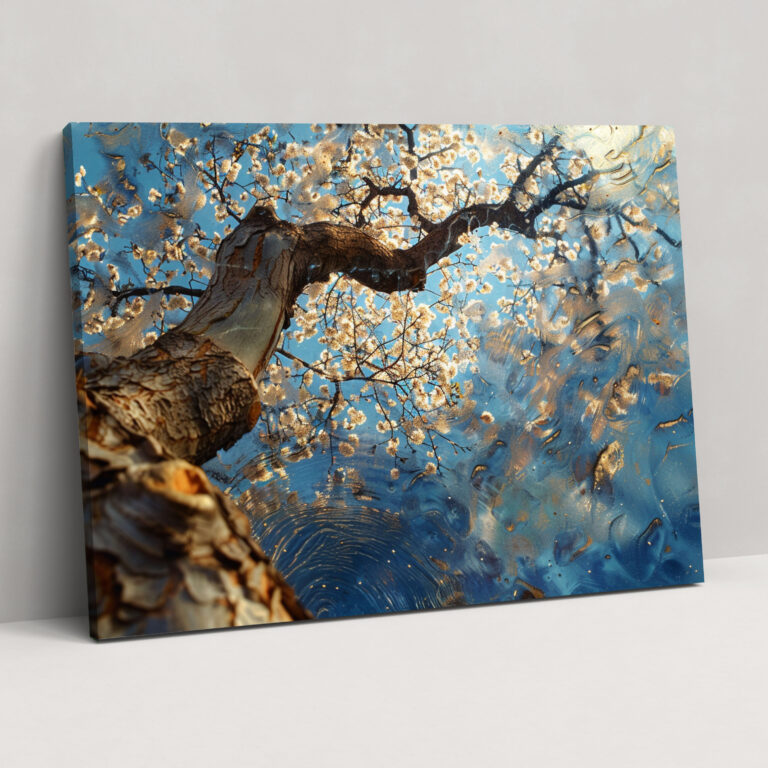 Vincent Van Gogh Mandelblüten Leinwandbild - Vincent Van Gogh Leinwandkunst Wanddekoration Zuhause