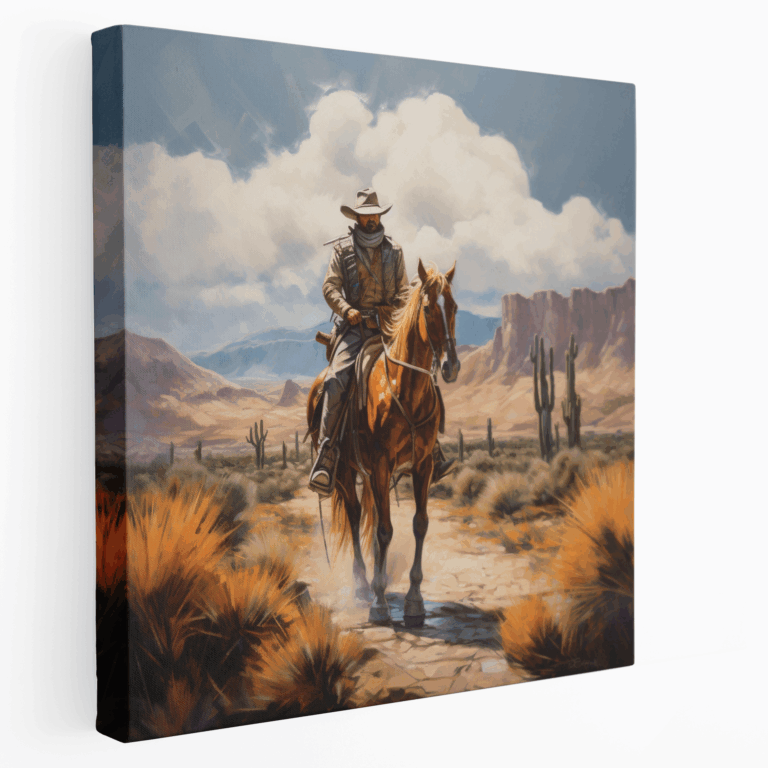 Western Serenity Leinwandbild