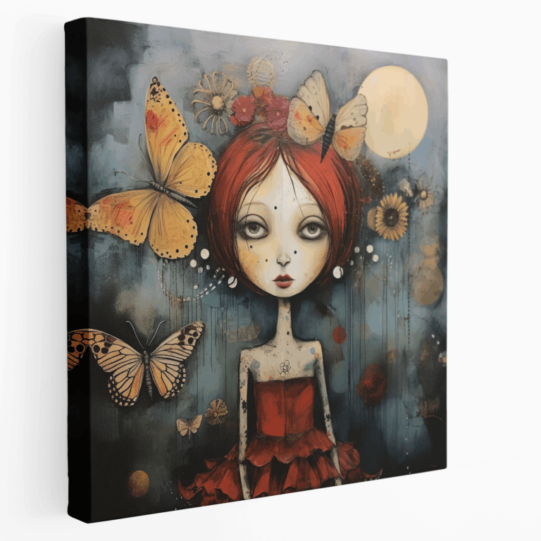 Traumhafte Flucht Leinwandbild