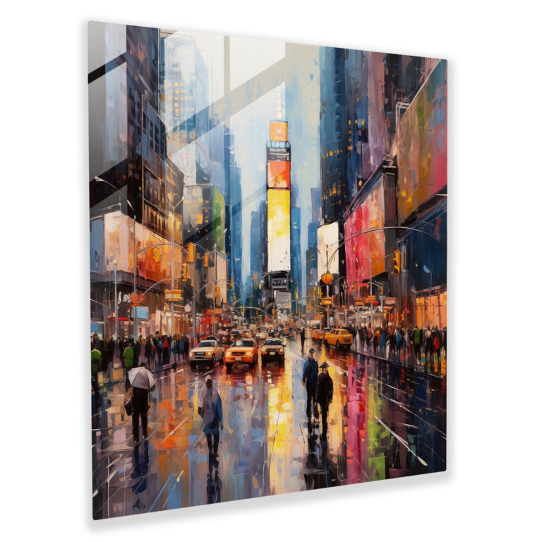 Cool City Vibes Glass Print - Cool, Cool City Vibes, Glass Print, Urban Life