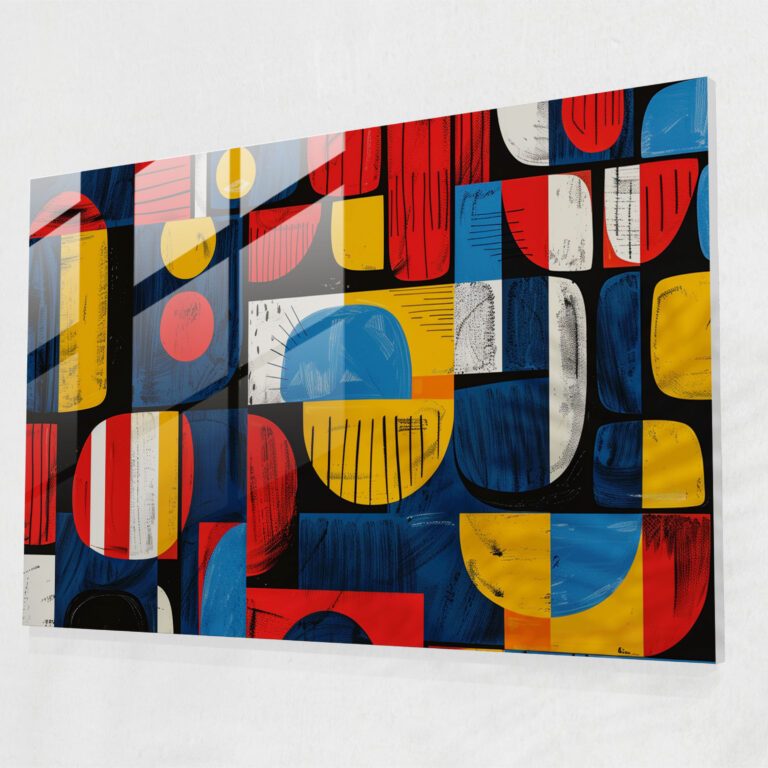 Abstract Art Glass Wall Art - Abstract Art, Modern Art, Abstract Art, Glass Wall Art