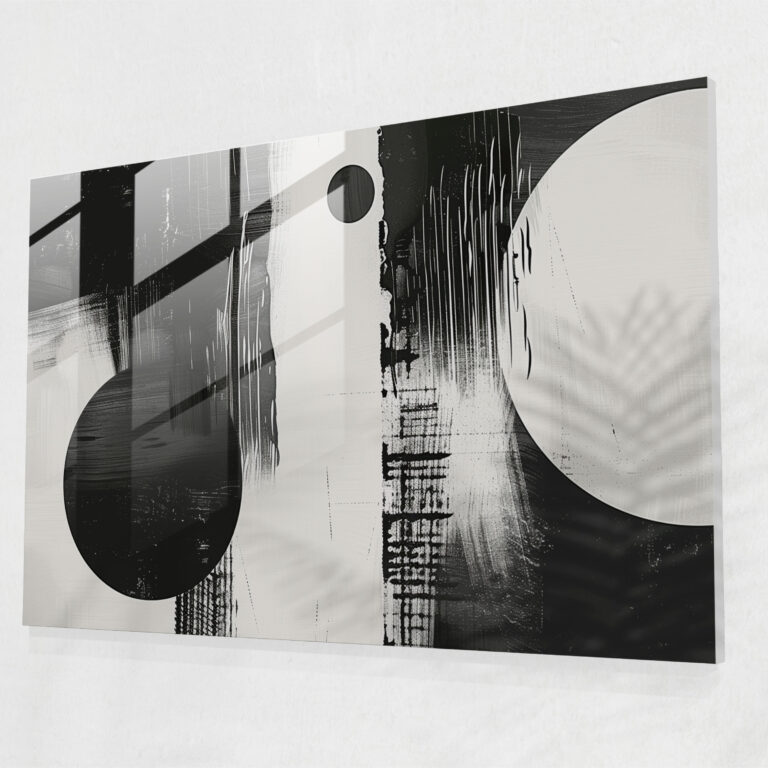 Modern Art Glass Wall Art - Abstract Art, Glass Wall Art, Wall Decoration, Modern Art