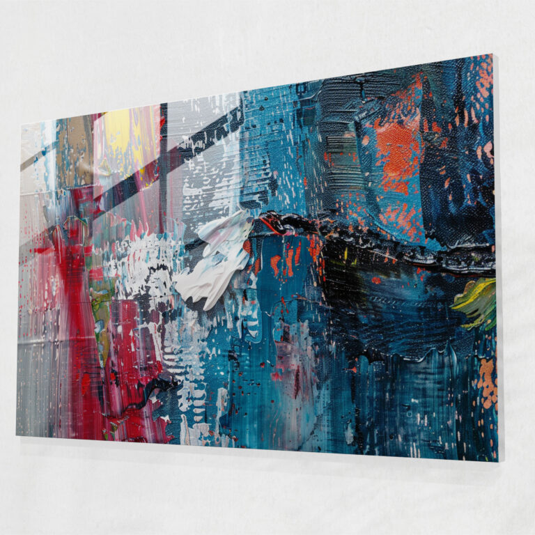 Abstract Art Home Decoration, Bold Brush Strokes And Layered Textures - Abstract Art, Modern Art, Abstract Art, Home Decoration