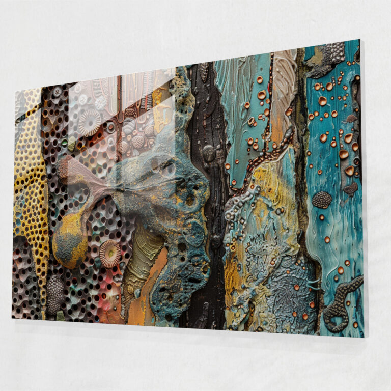 Abstract Art Modern Art - Abstract Art, Modern Art, Home Decoration, Glass Print