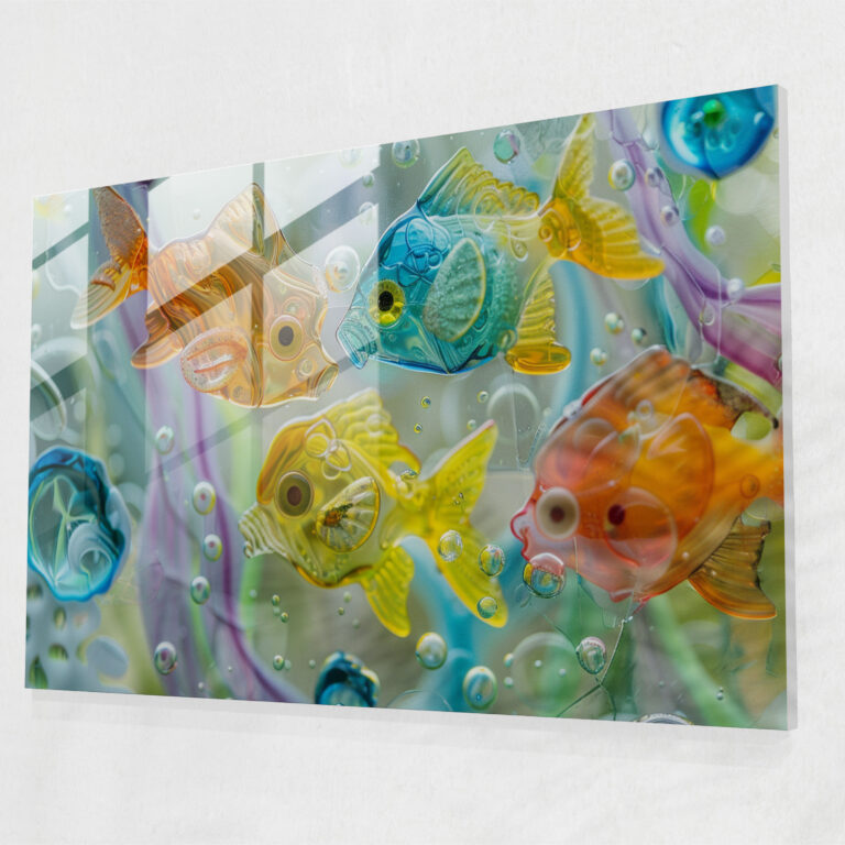 Abstract Art Glass Wall Art - Abstract Art, Wall Decoration, Abstract Art, Modern Art