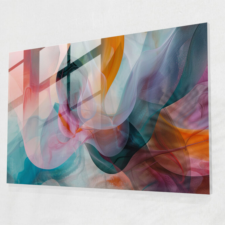 Abstract Art Glass Wall Art - Abstract Art, Modern Art, Glass Wall Art, Abstract Art
