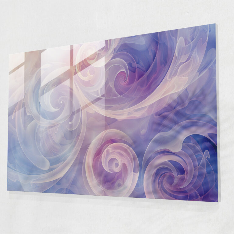 Dreamy Pastel Swirl Home Decoration - Abstract Art, Abstract Art, Wall Decoration, Modern Art