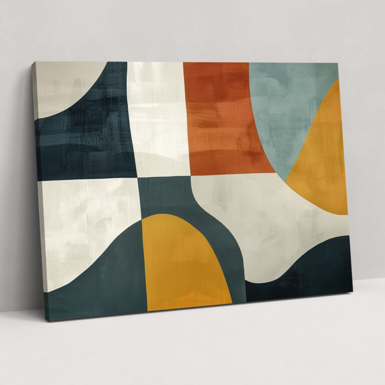 Abstract Art Canvas Print - Abstract Art, Wall Decoration, Organic Art, Wall Art