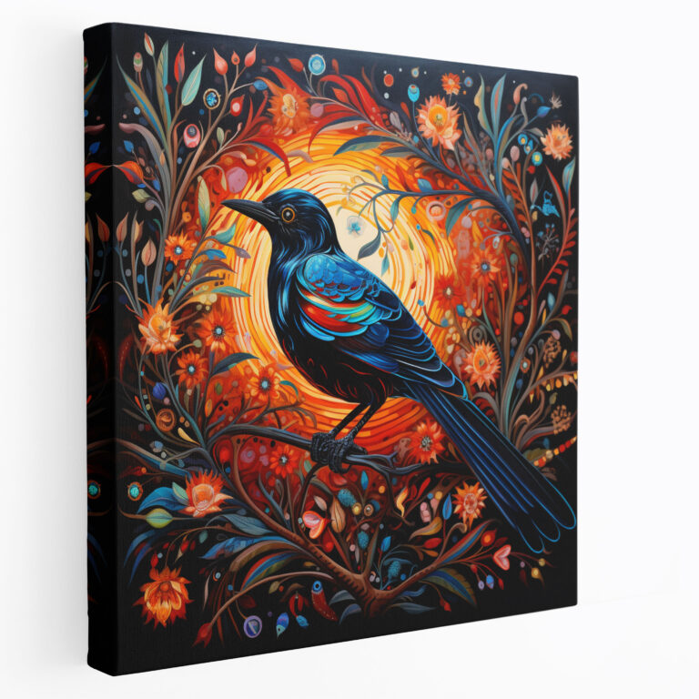 Aboriginal Canvas Print Wall Art - Indigenous Wildlife And Nature - Aboriginal, Aboriginal, Home Decoration, Wall Decoration